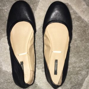 Simple black flats